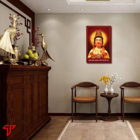Tranh phật giáo quan thế âm bồ tát